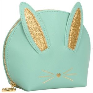 TOO FACED BE COOL NOT CRUEL MAKE UP BAG BUNNY